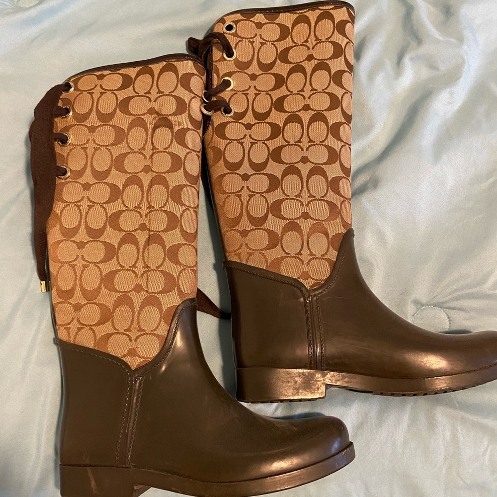 Coach Rain Boots